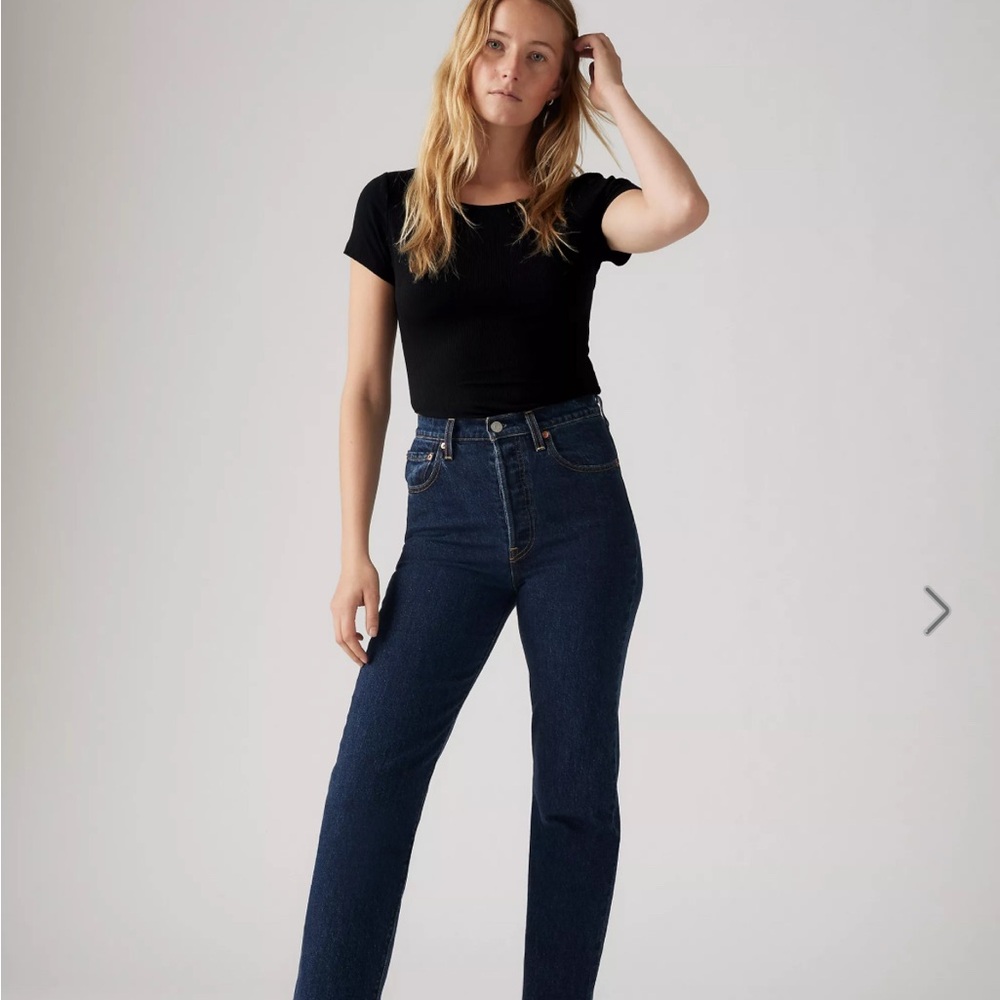 RIBCAGE STRAIGHT ANKLE WOMEN'S JEANS